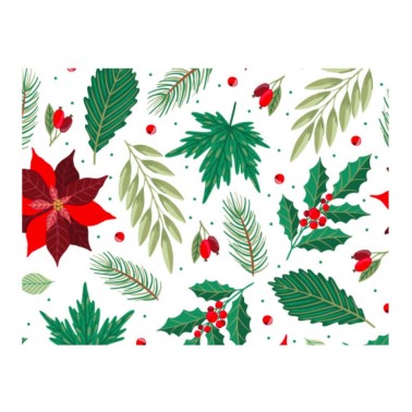 Boîte heureuse pour les bonbons d'étoile de Noël 18x13.5x7.5 h cm