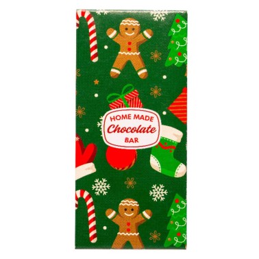 Ensemble de 5 cas de robe de chocolat 5 pièces de pain d'épice