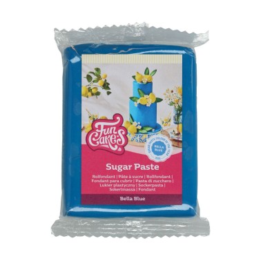 Cukrové těstoviny Facefaky krásné modré 250g