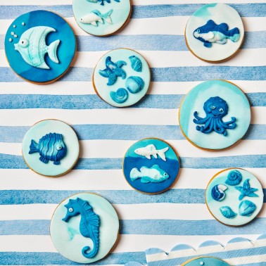 Pasta di zucchero FunCakes Bella Blue 250g