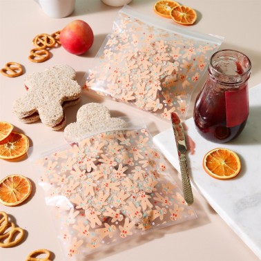 20 Rousabile 18.3 x 17.5mm gingerbread sweets bags
