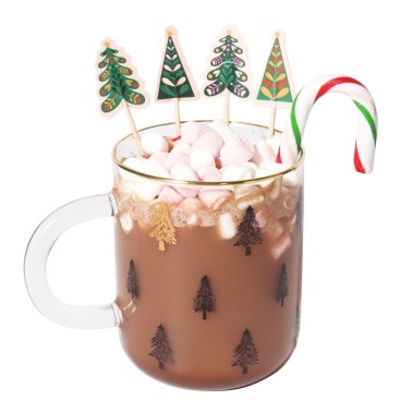 Weihnachtsvorsitzende Weihnachtsbaum Keile 24 stücke
