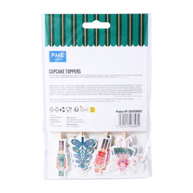 Cascracker Cupcake Topper 24pcs