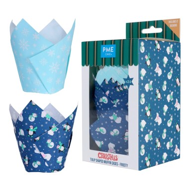 Tulip Frosty pirottini 24 pieces PME