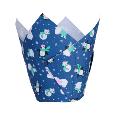Pirottini tulip Frosty 24 pezzi PME