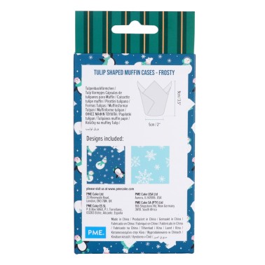 Tulip Frosty pirottini 24 pieces PME