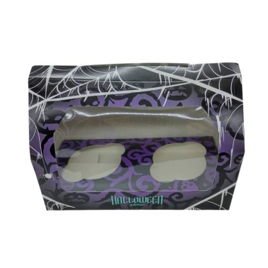 Scatola porta 2 cupcakes Halloween 18,6 X 9,1 X 7.5 cm