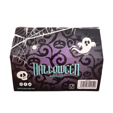 Scatola porta 2 cupcakes Halloween 18,6 X 9,1 X 7.5 cm