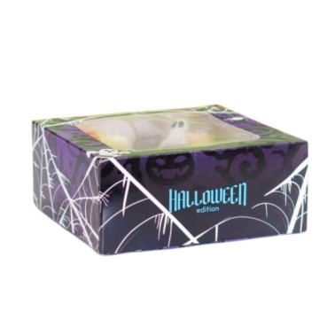 Scatola porta 4 cupcakes Halloween 17,8 x 17,8 x 7,5 cm