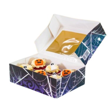 Dveřní box 6 Cupcakes Halloween 24.3 x 16,5 x 7., 5 cm