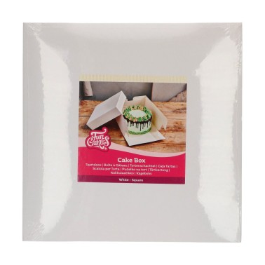 Cake box bianco 20x20x20 cm FunCakes