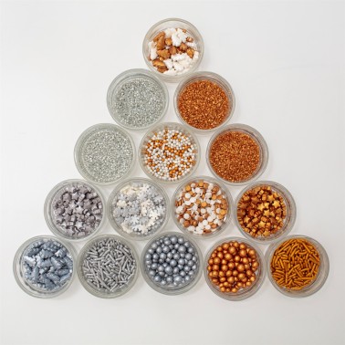 Sprinkles assortiti Metallizzati 30 tipi 180g PME