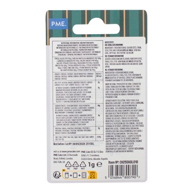 Glitter commestibili Candy Cane 1g PME