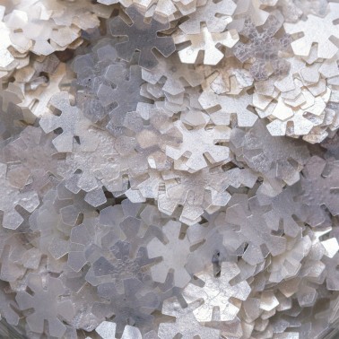 Glitter commestibili Fiocchi di neve 1g PME