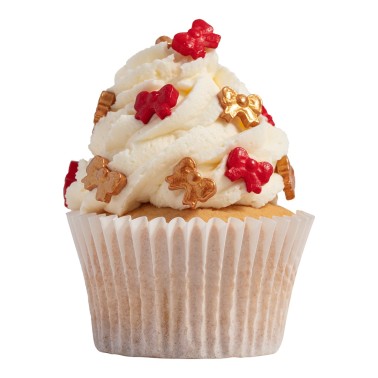 Sprinkles fiocchetti oro e rossi 25g PME