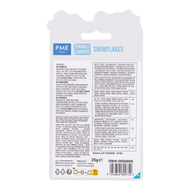 Sprinkles Snowflakakes 25g PME