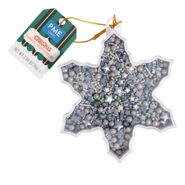 Sprinkles de flocon de neige 76 g PME 