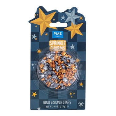Sprinkles anneau or et argent 25g PME