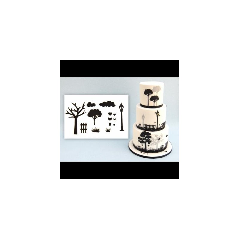 Patchwork Cutters Silhouette alberi11 pezzi - Patchwork Cutters in vendita su Sugarmania.it