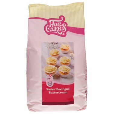 Mix per crema di burro meringata 4 kg FunCakes 
