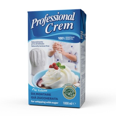 Crema 100% vegetale PROFESSIONAL CREM 1 litro
