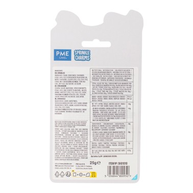 Saupoudrer des charmes de charmes alphabet coloré 25g PME