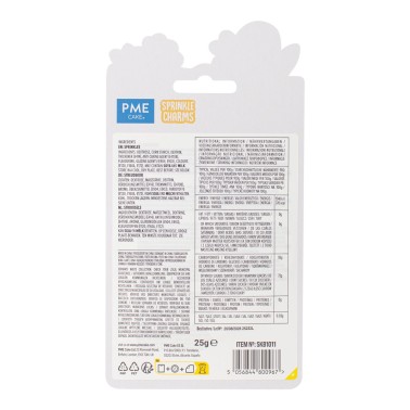 Saupoudrer des charmes API à deux tons 25g PME