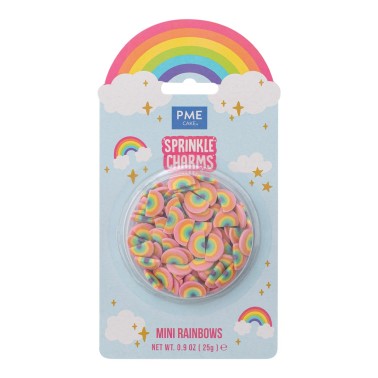 Sprinkle charms arcobaleno 25g PME