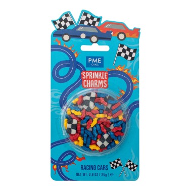 Sprinkle charms auto da corsa 25g PME