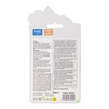 Sprinkle charms cantiere 25g PME