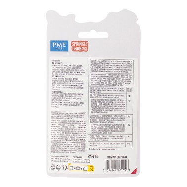 Sprinkle charms ciliegie dolci 25g PME