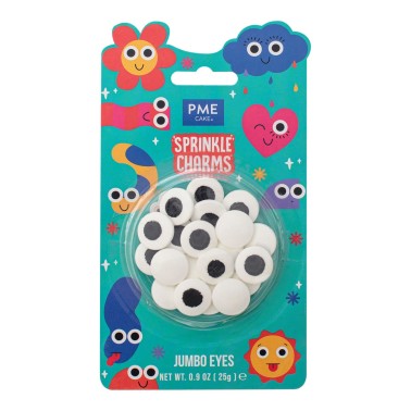 Sprinkle Charms Giant Eyes 25g PME