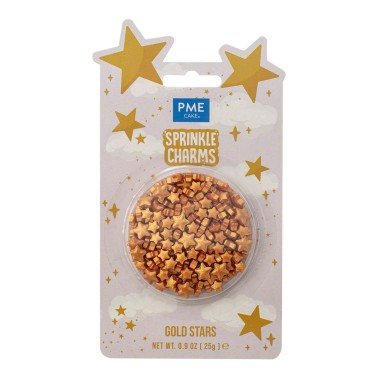 Posypeme kouzlo Stelline Gold 25g PME