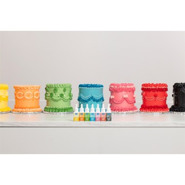 Farbe fällt gelb 20ml PME Liposoluzle Lebensmittelfarbstoffe