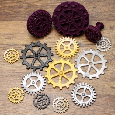 Stampo espulsione meccanismo orologio 3 pezzi -  in vendita su Sugarmania.it