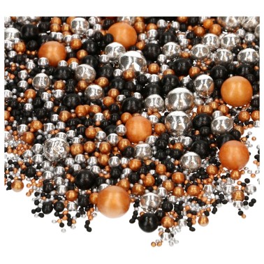 Perles mous de mélange métallisé de luxe de luxe 80g funcakes