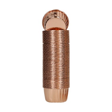 Pirottini rigid muffin gold antique 50 pieces Wilton