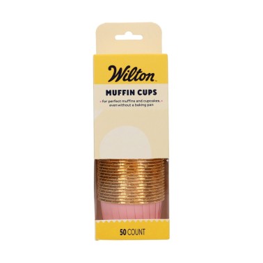 Pirottini Muffin rigide Pink Bébé 50 pièces Wilton