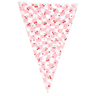 12 pezzi Sac à poche 30 cm Vintage ciliegie