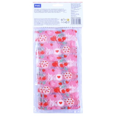 20 VINTAGE SWEET LOVE 10x24 cm dessert bags