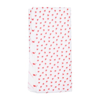 Lebensmittelpersonal Papierherzen 12 Blatt 40x40cm