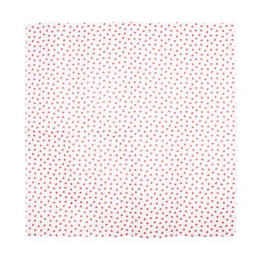 Coeurs de papier de parchemin de nourriture 12 feuilles 40x40cm