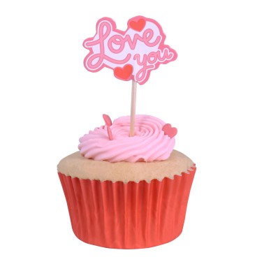 Topper Cupcake - Sweet sur vous 24 pcs