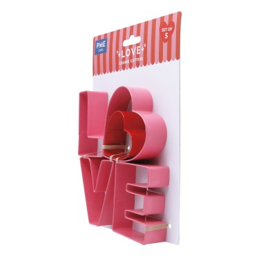 Couper Saint Valentin Amour 5 pièces PME