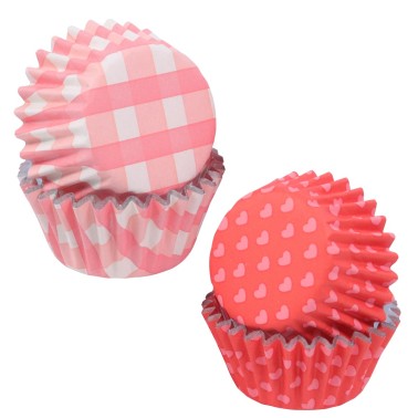 Mini-Cupcake-Liebes-Love-Platter-Linie Aluminium 60-teilige Linie PME