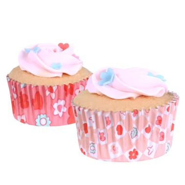 Cupcake Love Cups Hliníkové čáry 60 kusů PME