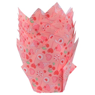 Pirottini tulip dolce amore 24 pezzi PME