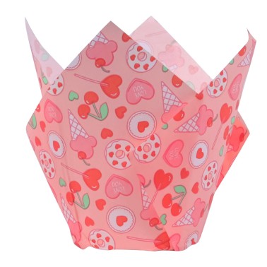 Pirottini de tulipe doux Love 24 pièces PME