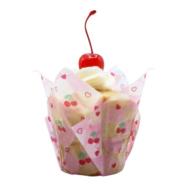 Vintage Tulip Cups třešní 24 ks PME