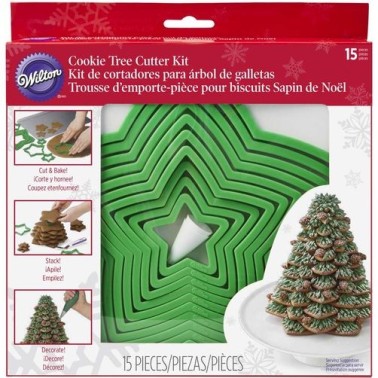 Kit albero di Natale Wilton 15 pezzi - Wilton in vendita su Sugarmania.it